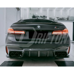3D Style Carbon Fiber Rear Diffuser For BMW F90 M5 2017-2023