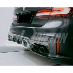 3D Style Carbon Fiber Rear Diffuser For BMW F90 M5 2017-2023