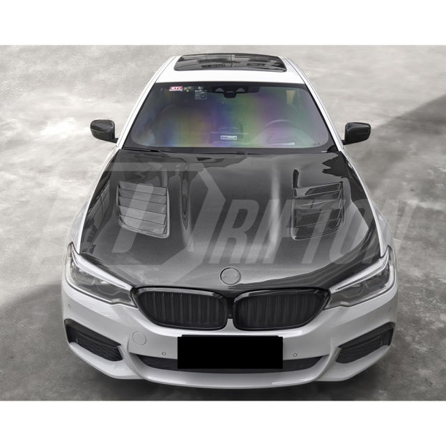 CMST V2 Style Carbon Fiber Hood For BMW F90 M5 2017-2023