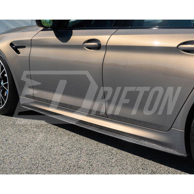 MP Style Dry Carbon Fiber Side Skirt For BMW F90 M5 2017-2023