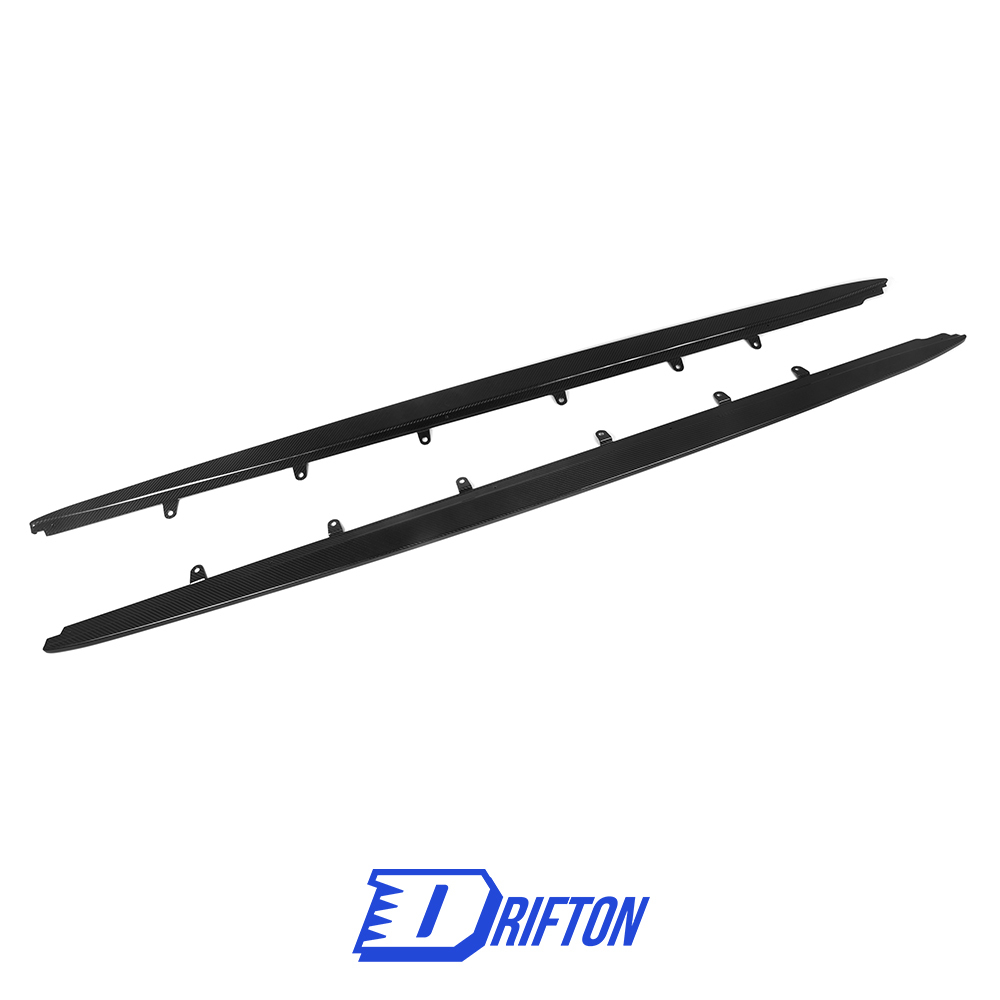 MP Style Dry Carbon Fiber Side Skirt For BMW 5 Series G30 2017-2023