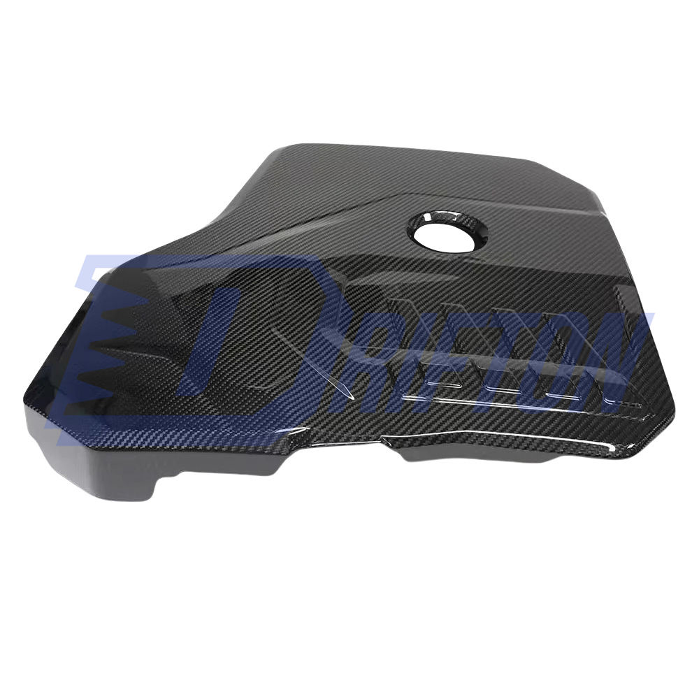 B48 L4 Dry Carbon Fiber&nbsp;Engine Cover For Toyota GR Supra A90 A91 MK5 2019-2024