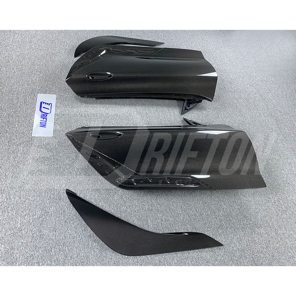 Carbon Fiber Door Panels For Toyota GR Supra A90 A91 MK5 2019-2024