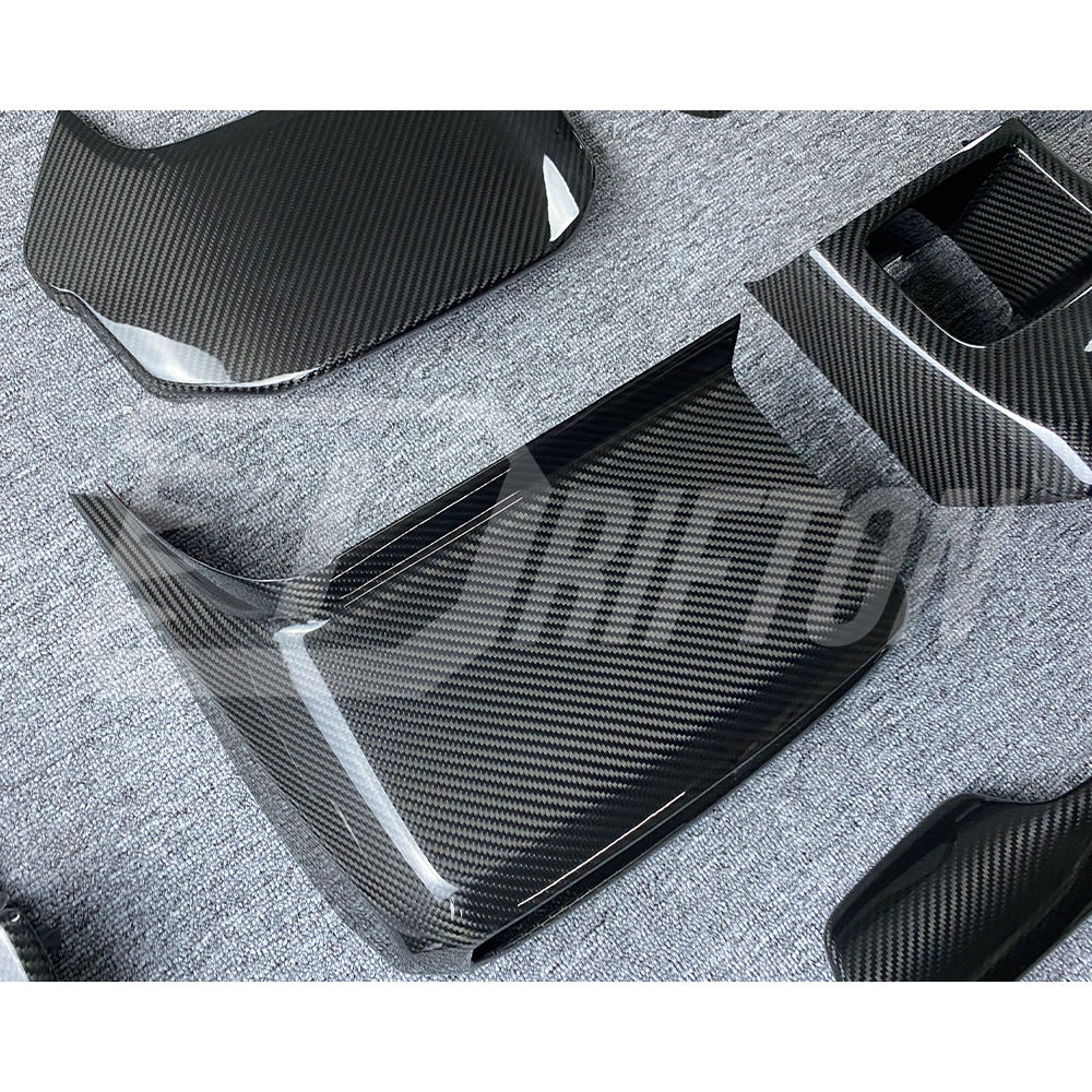 Dry Carbon Fiber Interiors Kits Set For Toyota GR Supra A90 A91 MK5 2019-2024