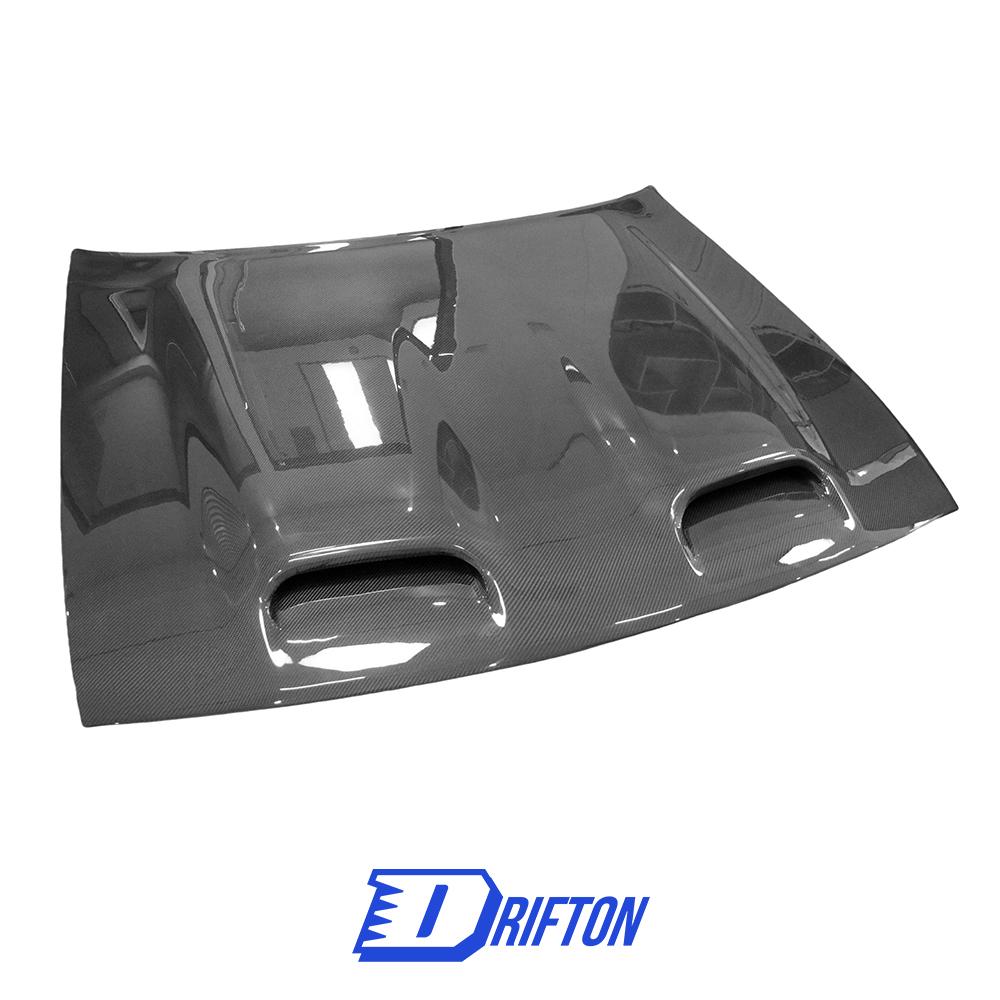 Hellcat Redeye Style Carbon Fiber Hood For Dodge Challenger 2015-2023