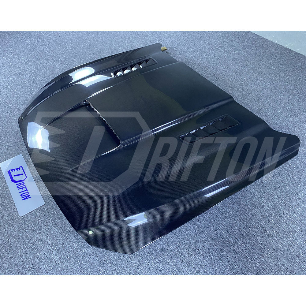 LY Style Carbon Fiber Hood For Ford Mustang 2015-2017