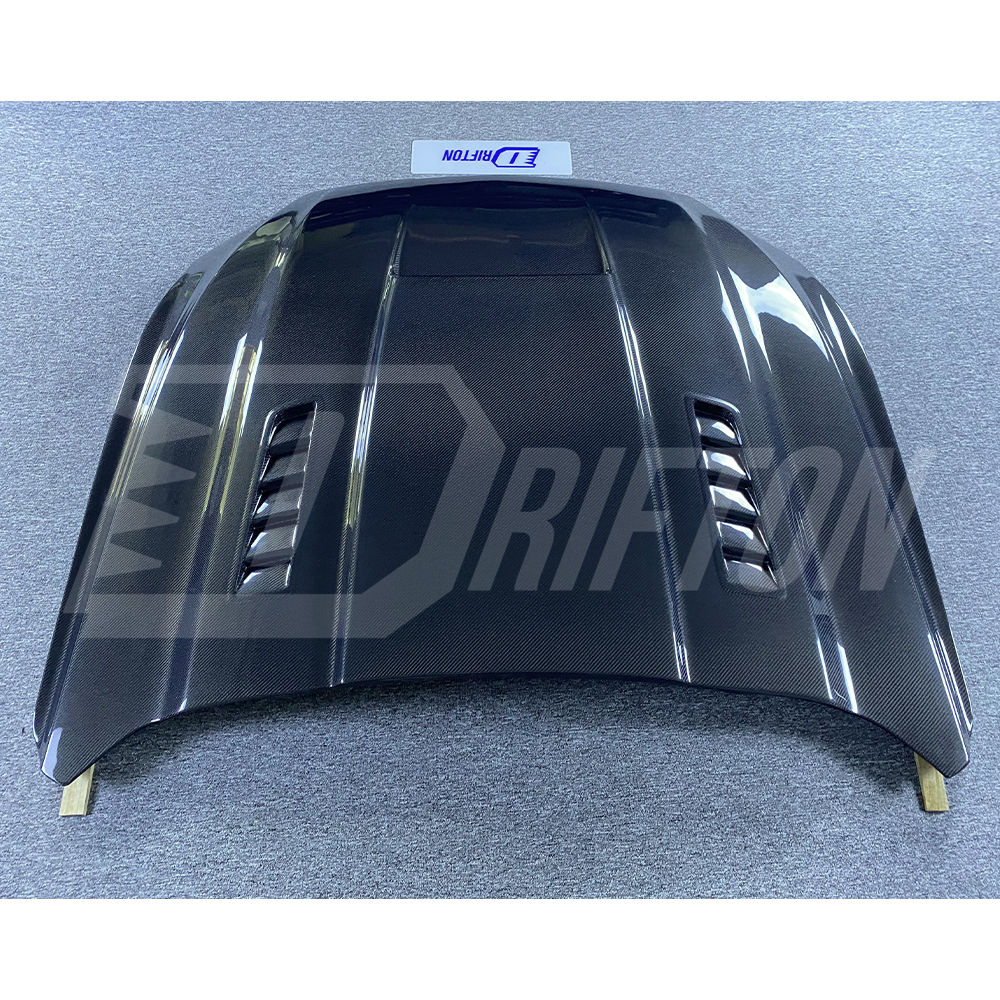 LY Style Carbon Fiber Hood For Ford Mustang 2015-2017