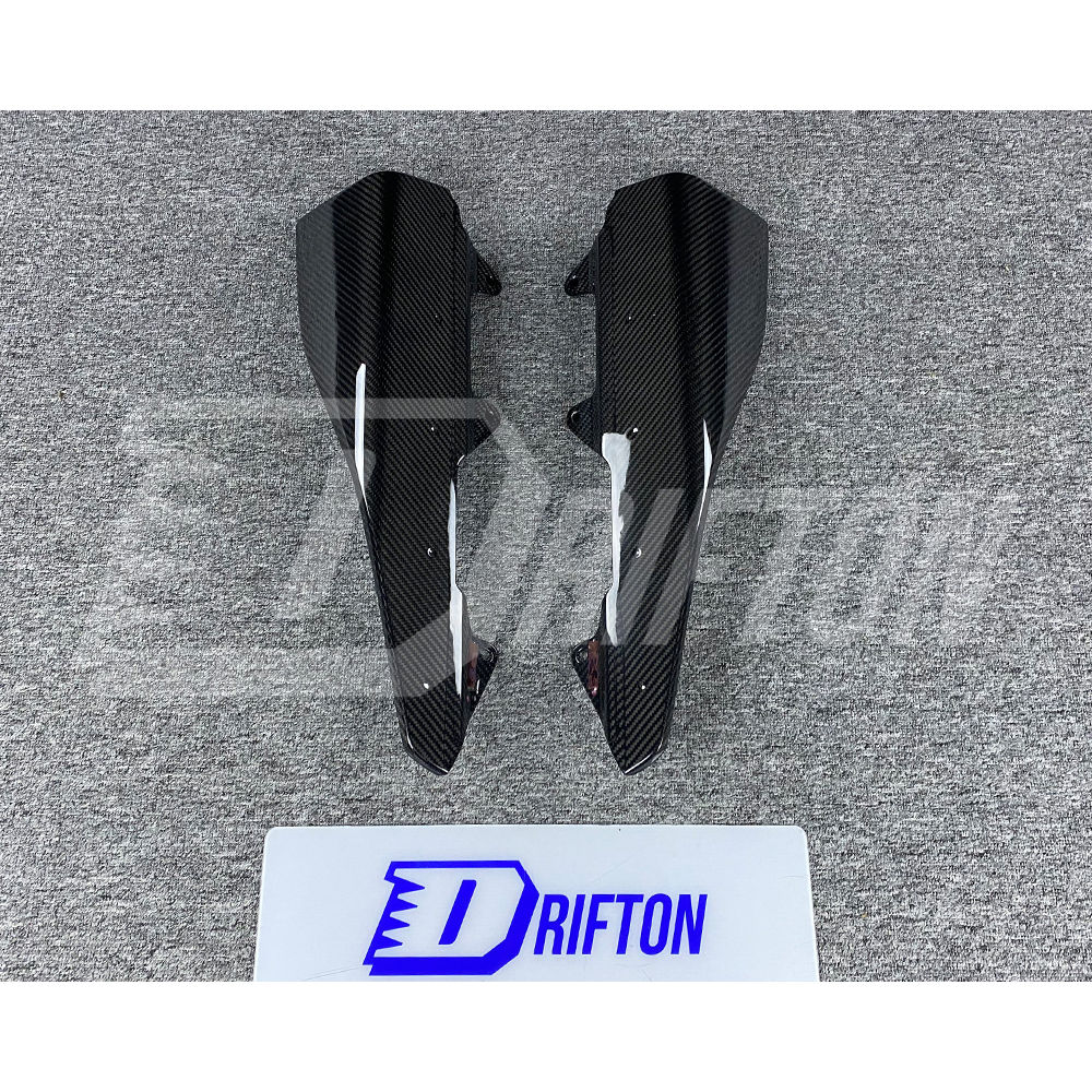 MP Style Dry Carbon Fiber Side Skirt Splitter For BMW F87 M2 M2C 2016-2019