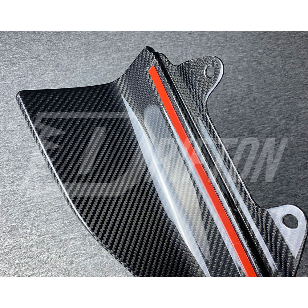 MP Style Dry Carbon Fiber Side Skirt Splitter For BMW F87 M2 M2C 2016-2019