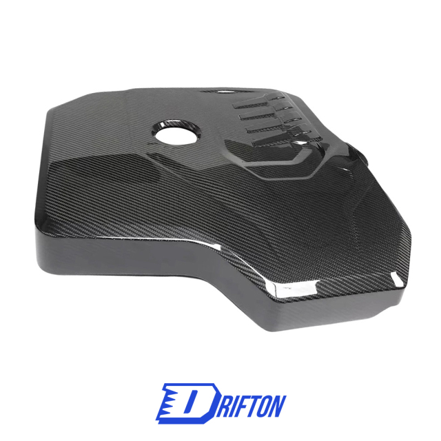 B48 L4 Dry Carbon Fiber Engine Cover For Toyota GR Supra A90 A91 MK5 2019-2024