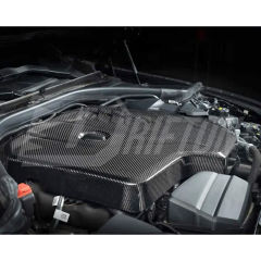 B48 L4 Dry Carbon Fiber Engine Cover For Toyota GR Supra A90 A91 MK5 2019-2024
