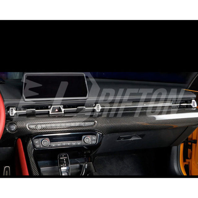 Dry Carbon Fiber Interiors Kits Set For Toyota GR Supra A90 A91 MK5 2019-2024