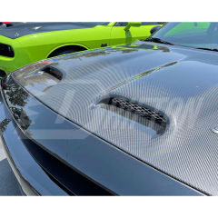 Hellcat Redeye Style Carbon Fiber Hood For Dodge Challenger 2008-2023