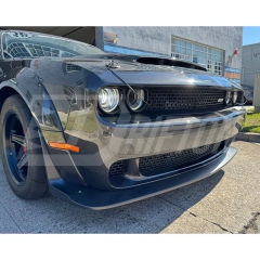 Hellcat Style Carbon Fiber Front Bumper For Dodge Challenger 2015-2023