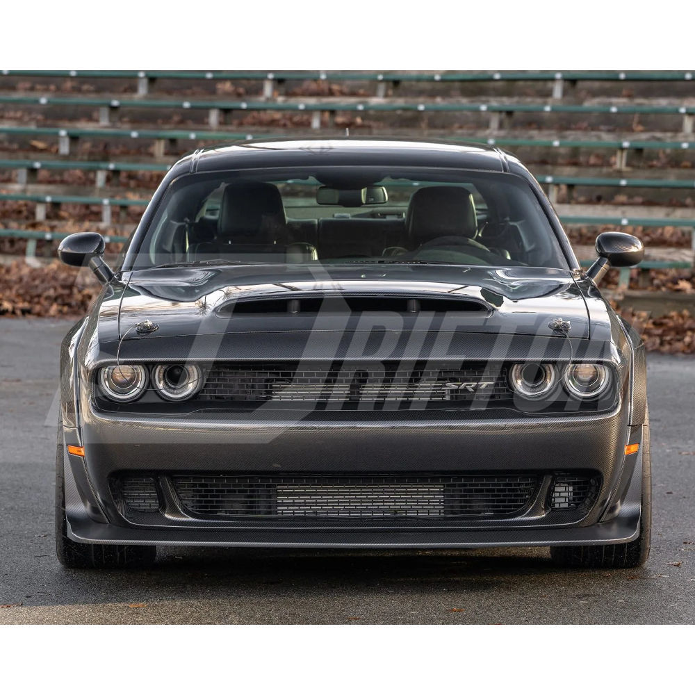 SRT Demon Style Carbon Fiber Hood For Dodge Challenger 2008-2023