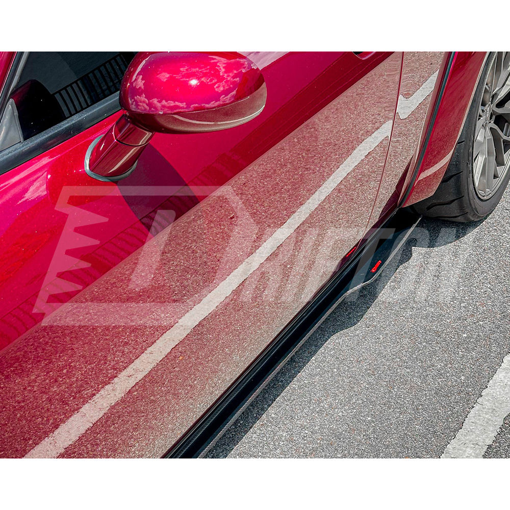 CMST Style Carbon Fiber Side Skirt For Dodge Challenger 2015-2023