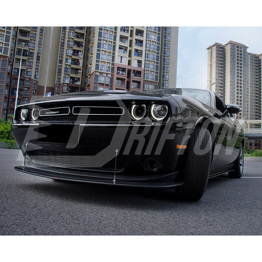 CMST Style Carbon Fiber Front Lip For Dodge Challenger 2015-2023
