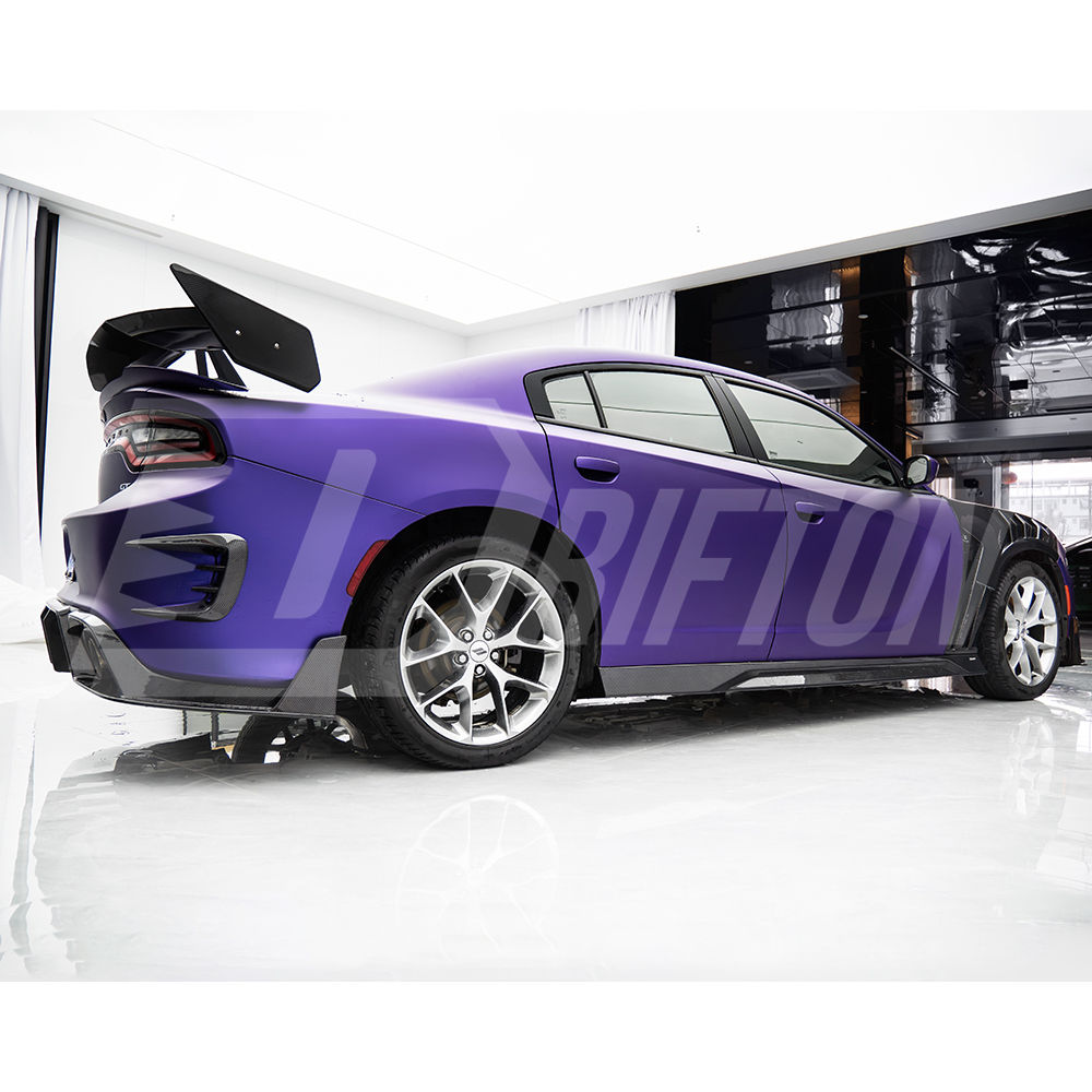 CMST Style Carbon Fiber Side Skirt For Dodge Charger 2015-2023