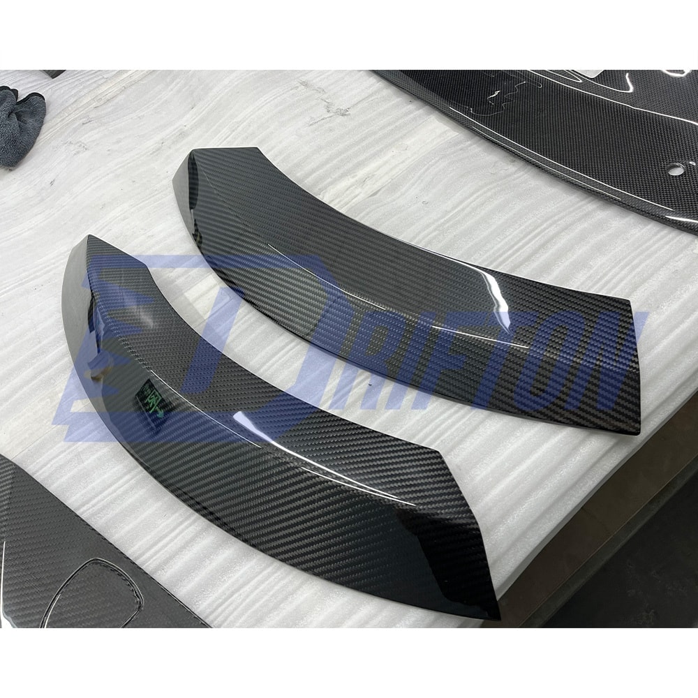 Mansory Style Dry Carbon Fiber Wide Fender Extension Wheel Flares For Aston Martin DBX