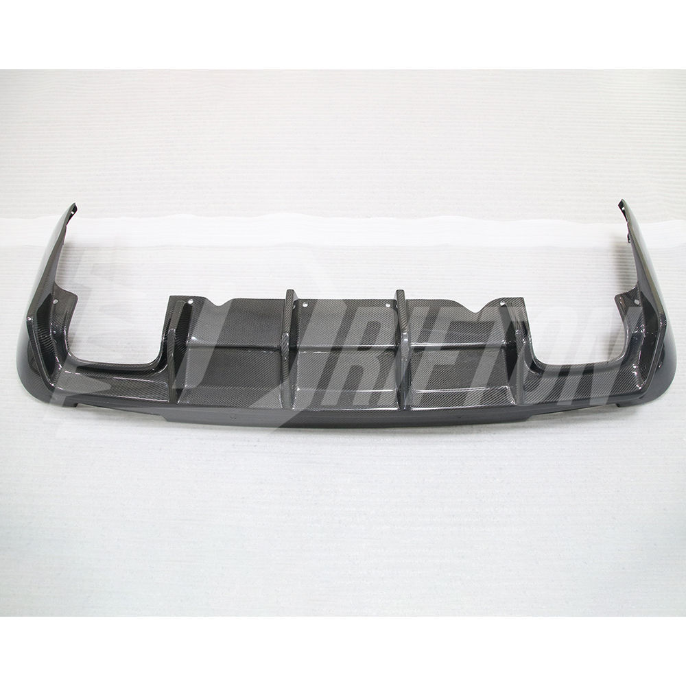 SRT Style Carbon Fiber Rear Diffuser For Dodge Challenger 2015-2023
