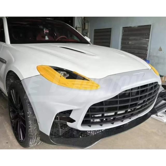 707 Style Dry Carbon Fiber With Portion Primer Front Bumper For Aston Martin DBX