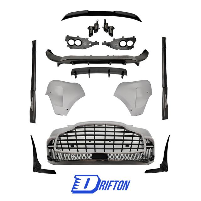 707 Style Dry Carbon Fiber With Portion Primer Full Set Body Kit For Aston Martin DBX