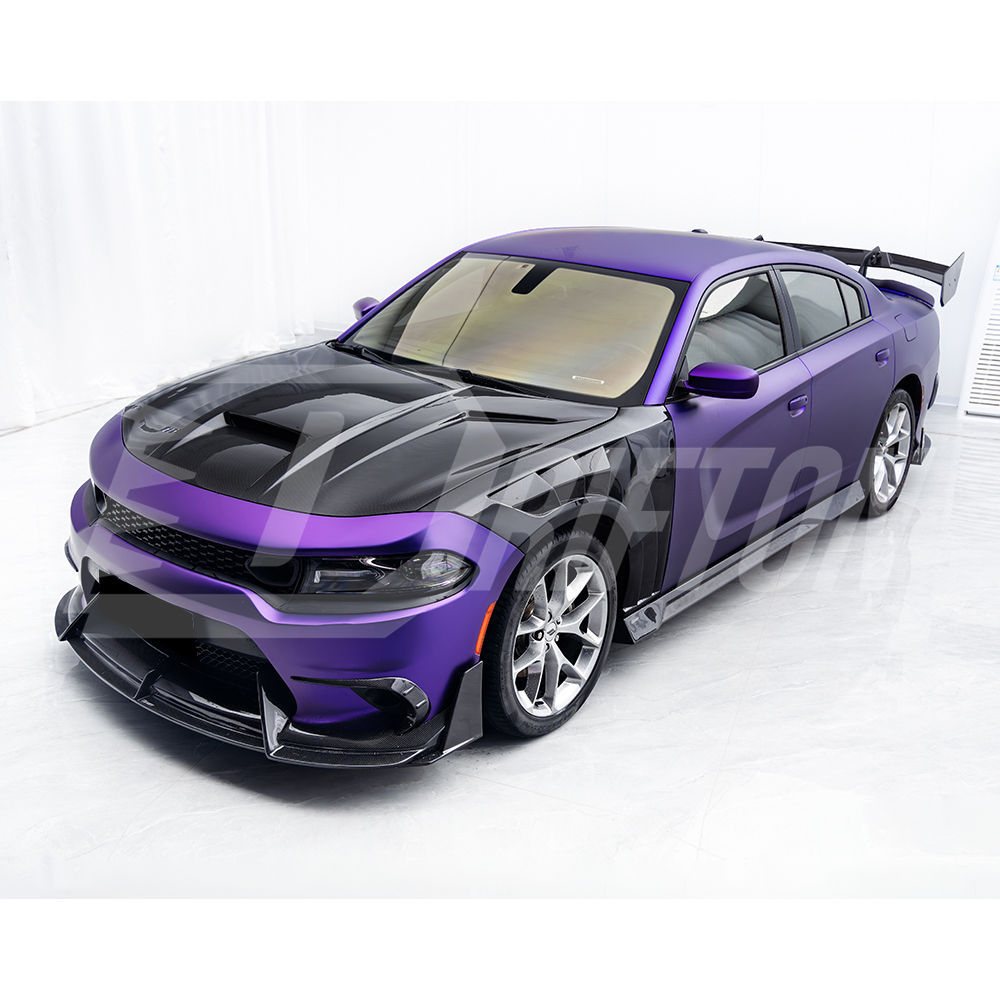 CMST Style Carbon Fiber Front Fenders For Dodge Charger 2015-2023