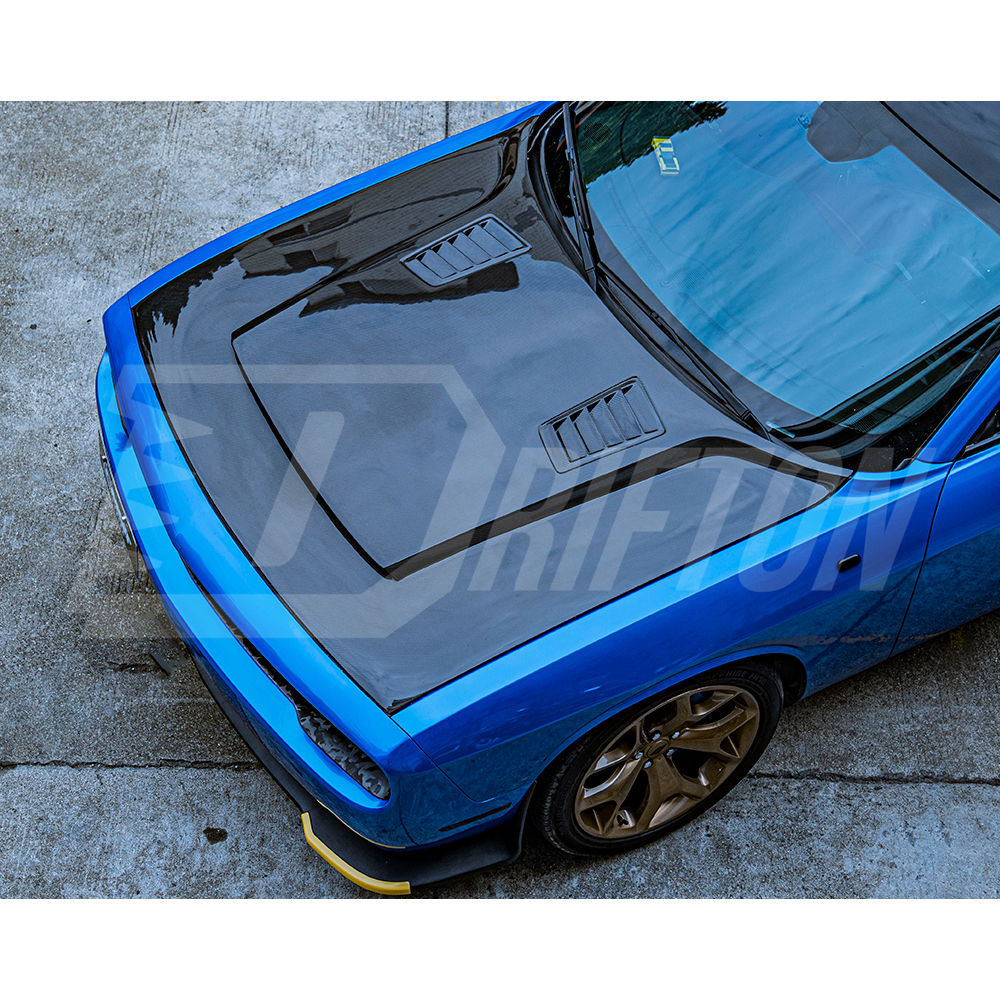 CMST Style Carbon Fiber Hood For Dodge Challenger 2008-2023