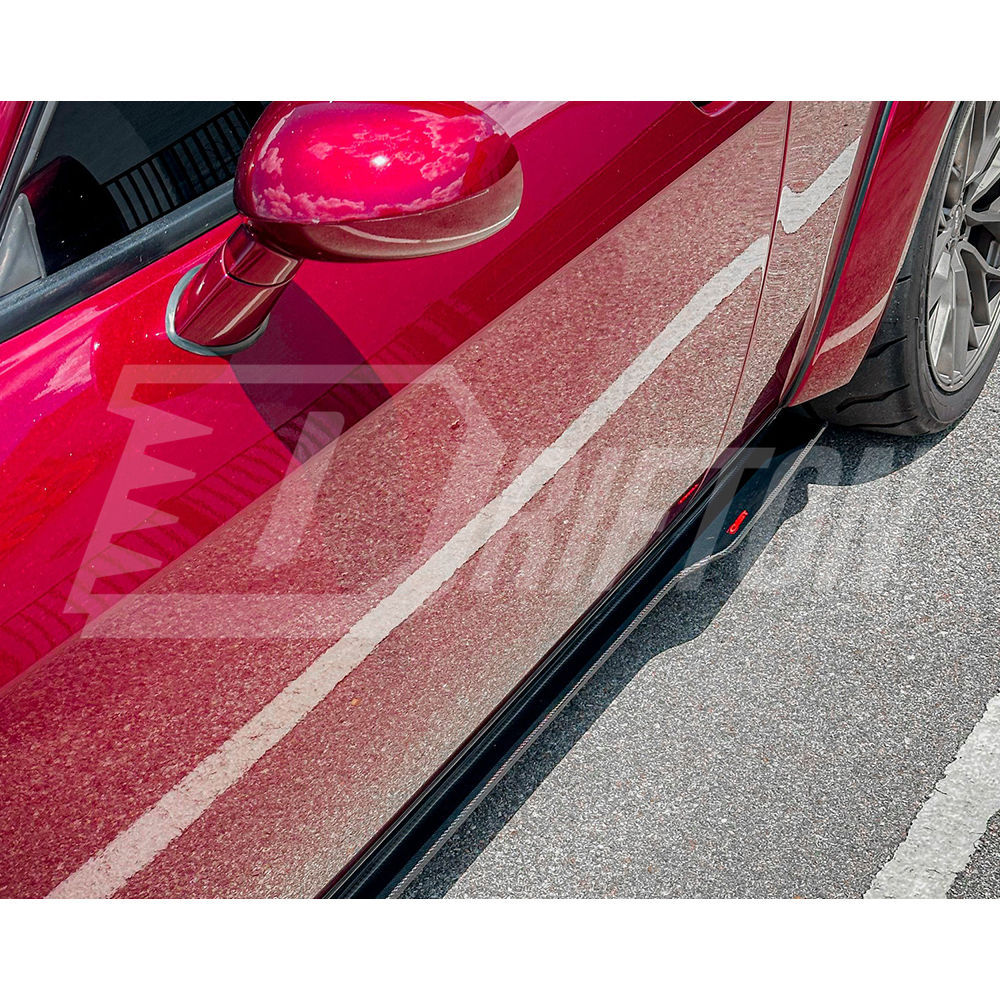 CMST Style Carbon Fiber Side Skirt For Dodge Challenger 2015-2023