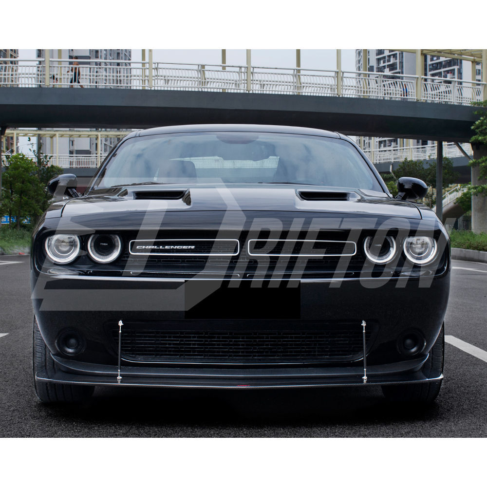 CMST Style Carbon Fiber Front Lip For Dodge Challenger 2015-2023