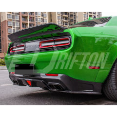 CMST Style Carbon Fiber Rear Diffuser For Dodge Challenger 2015-2023