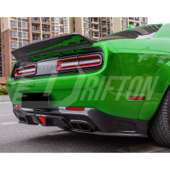 CMST Style Carbon Fiber Rear Spoiler Wing For Dodge Challenger 2015-2023