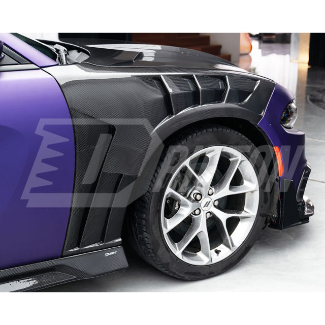 CMST Style Carbon Fiber Side Skirt For Dodge Charger 2015-2023