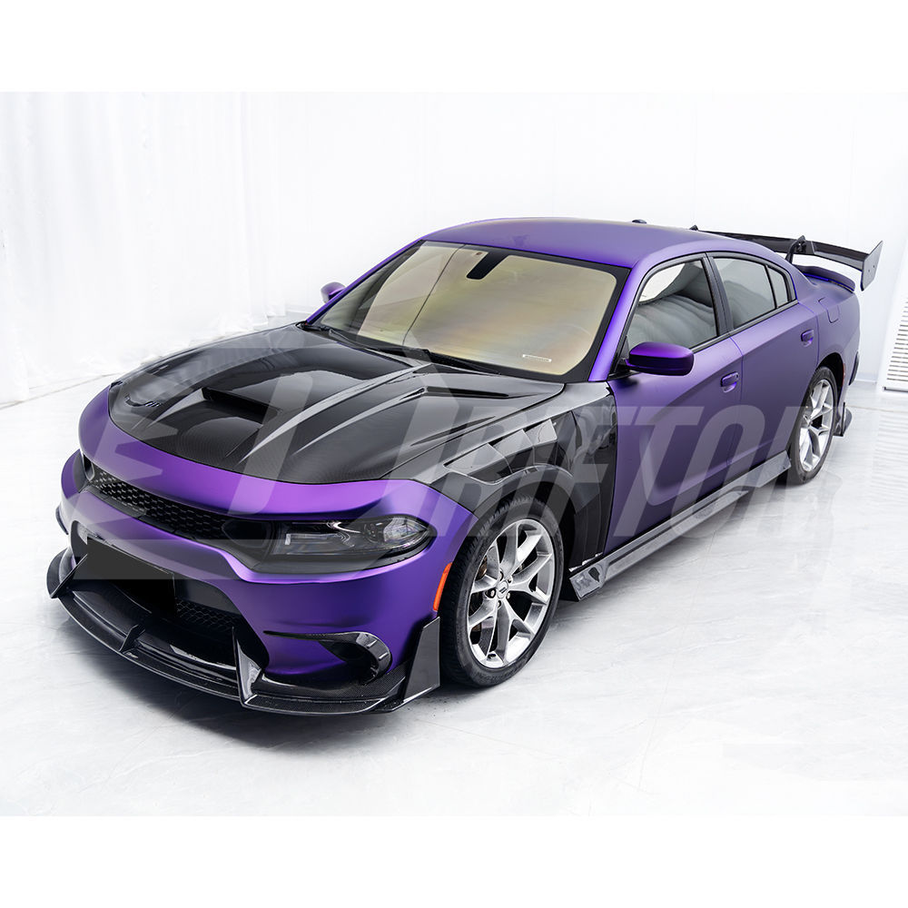 CMST Style Carbon Fiber Side Skirt For Dodge Charger 2015-2023