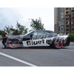 CMST Style Glass Fiber Wide Body Fender Flares Wheels Arches For Dodge Challenger 2015-2023