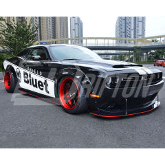 CMST Style Glass Fiber Wide Body Fender Flares Wheels Arches For Dodge Challenger 2015-2023