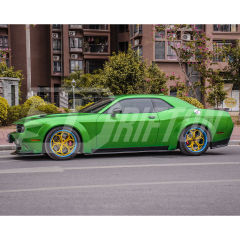 CMST Style Glass Fiber Wide Body Fender Flares Wheels Arches For Dodge Challenger 2015-2023
