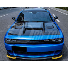 CMST Transparent Style Carbon Fiber Hood For Dodge Challenger 2008-2023