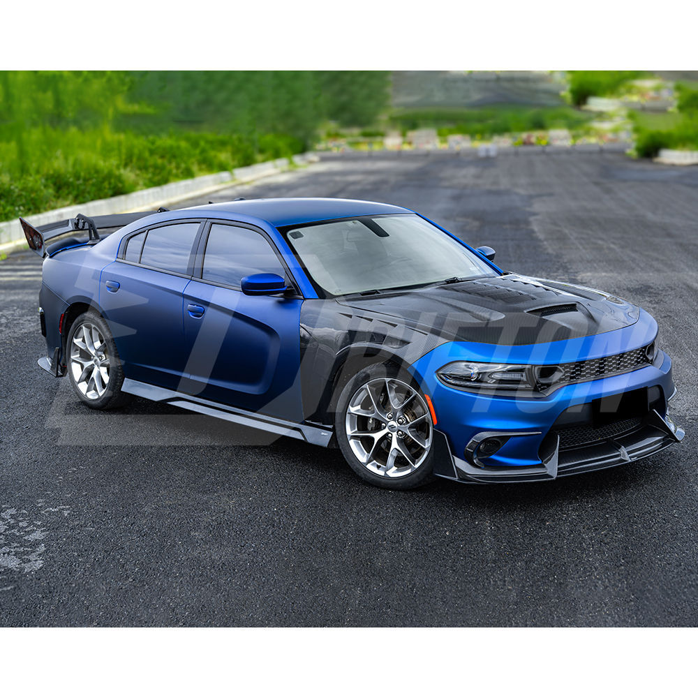 CMST V2 Style Carbon Fiber Hood For Dodge Charger 2015-2023