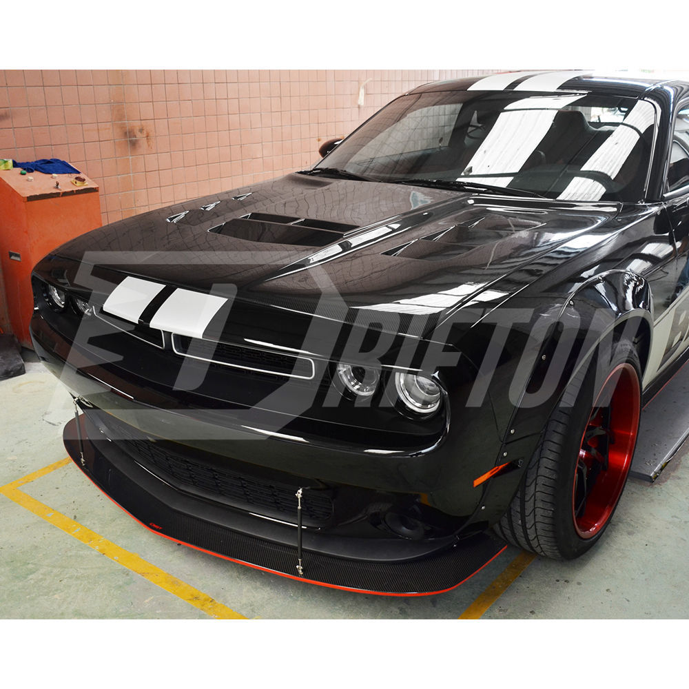 Drifton V1 Style Carbon Fiber Hood For Dodge Challenger 2008-2023