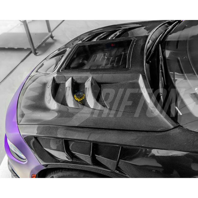 CMST V3 Transparent Style Carbon Fiber Hood For Dodge Charger 2015-2023
