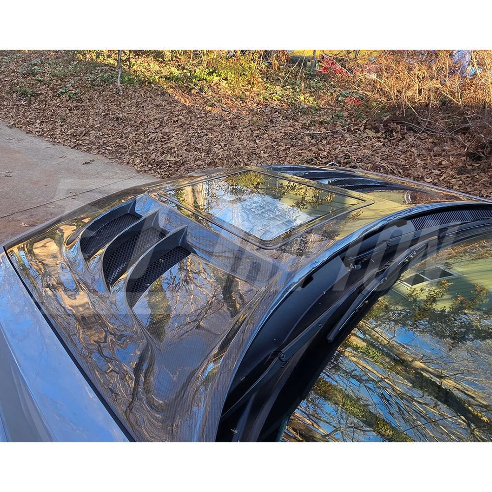 CMST V3 Transparent Style Carbon Fiber Hood For Dodge Charger 2015-2023