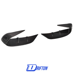 Mansory Style Dry Carbon Fiber Front Bumper Vent Trims For Aston Martin DBX