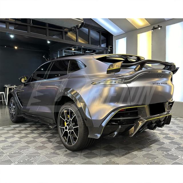 Mansory Style Dry Carbon Fiber Front Fender Trims For Aston Martin DBX