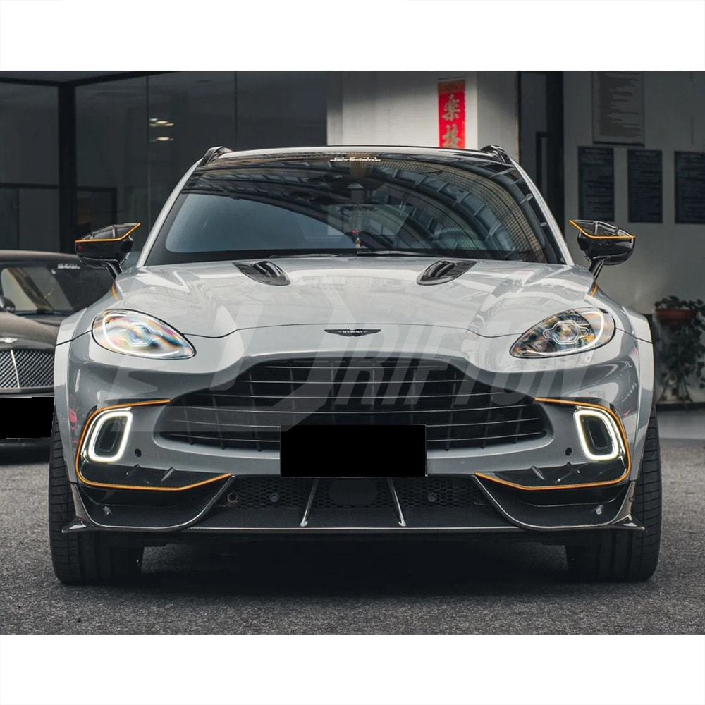 Mansory Style Dry Carbon Fiber Side Mirror Cover For Aston Martin DBX