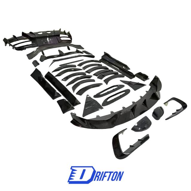 Mansory Style Dry Carbon Fiber Wide Body Kit For Aston Martin DBX