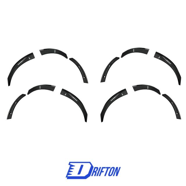 Mansory Style Dry Carbon Fiber Wide Fender Extension Wheel Flares For Aston Martin DBX