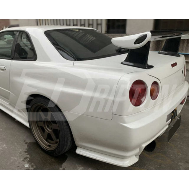 GTT To GTR Nismo Z-tune Style Partial Carbon Fiber Full Set Body Kits For Nissan R34 GTT 1998-2002
