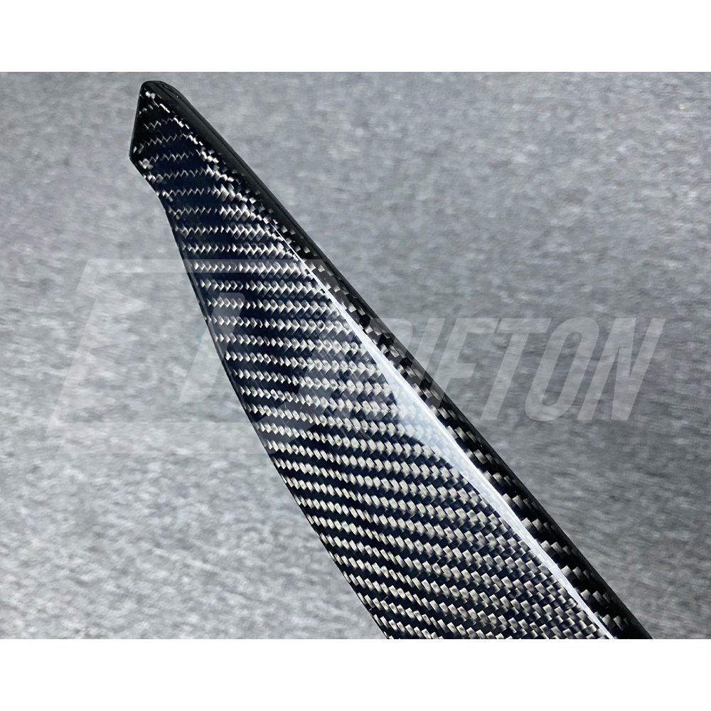 TechArt Style Carbon Fiber Side Skirt For Porsche 718 Cayman Boxster 2016-2025