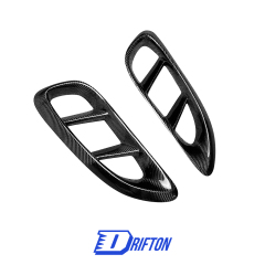 TechArt Style Carbon Fiber Side Vent For Porsche 718 Cayman Boxster 2016-2025